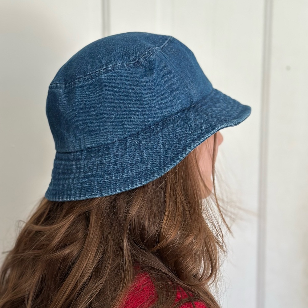 Y2K Faded Glory Denim Bucket Hat